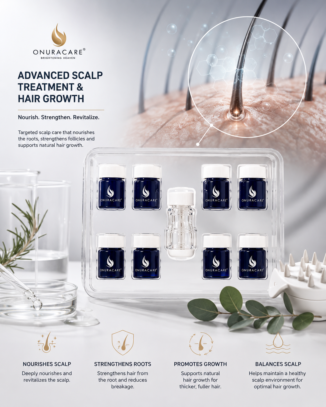 ONURACARE ADVANCED HAIR GROWTH TREATMENT