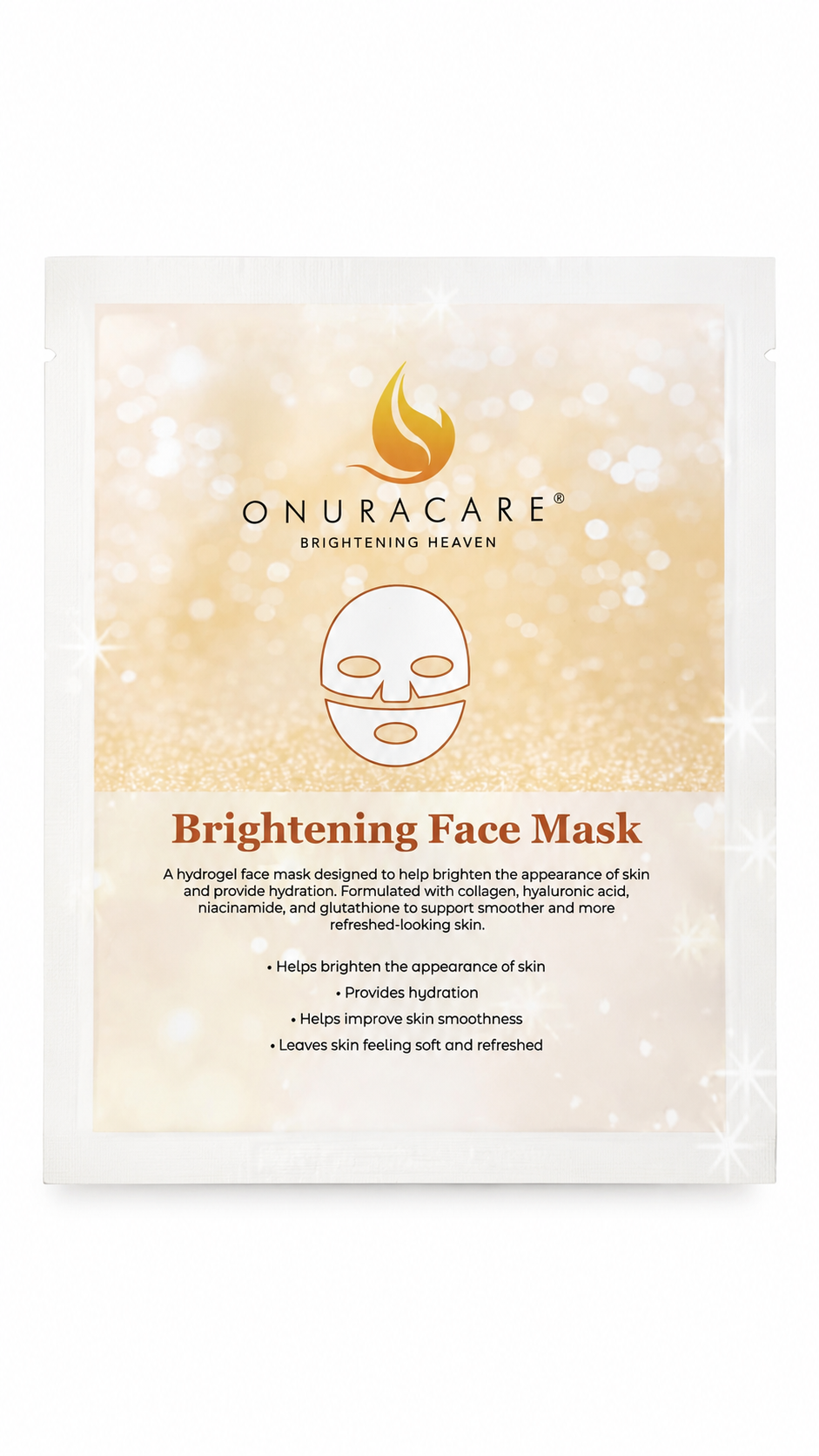 BRIGHTENING AND HYDRATING FACEMASK