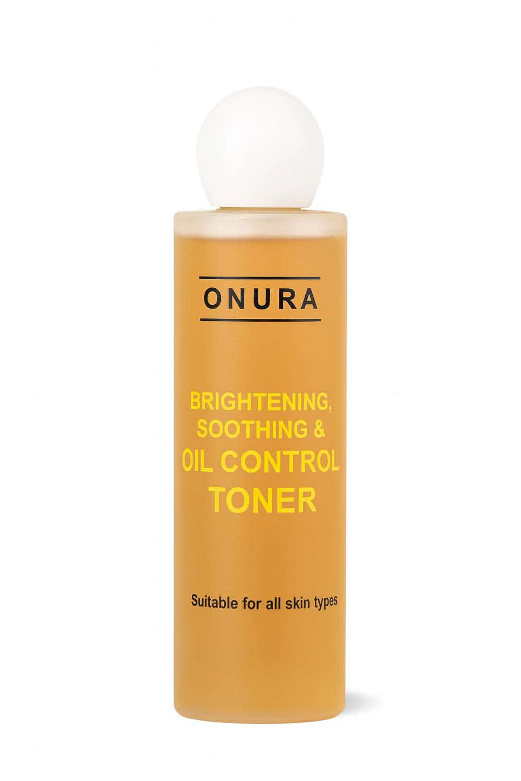 BRIGHTENING, SOOTHING & OIL CONTROL TONER.