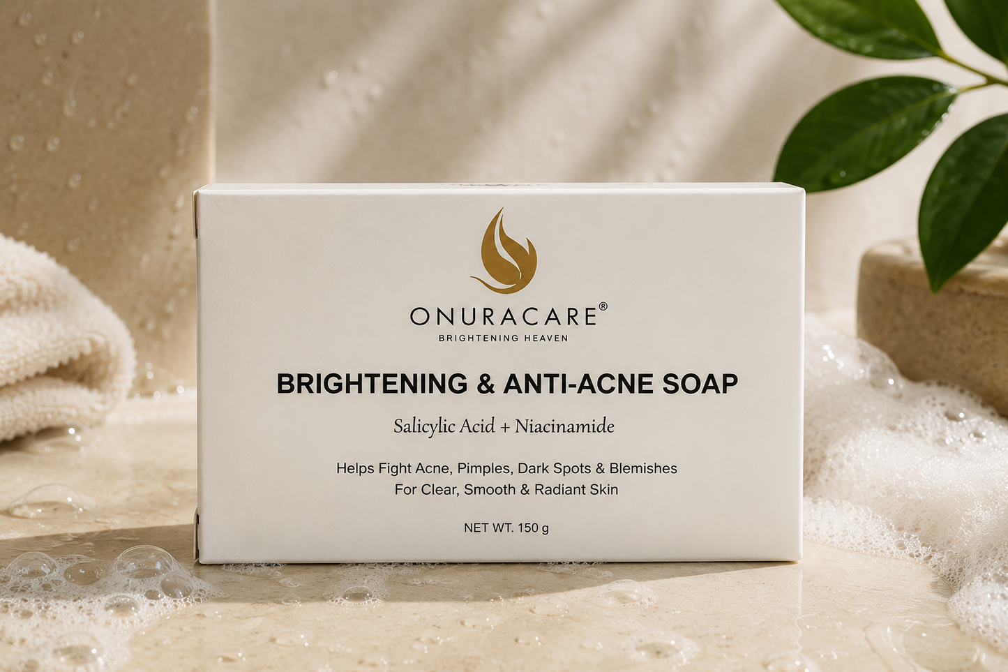 ONURACARE BRIGHTENING & ANTI-ACNE SOAP